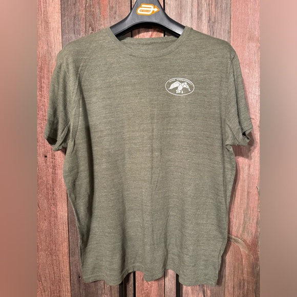 Duck Commander T Shirt EUC Mens Size Large Olive Drab Green - Picture 1 of 6